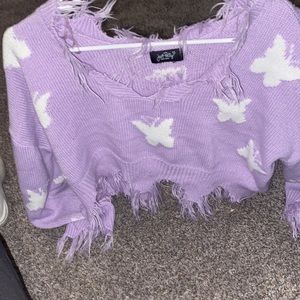 Brand: Just Polly. Color: Purple. Size: medium